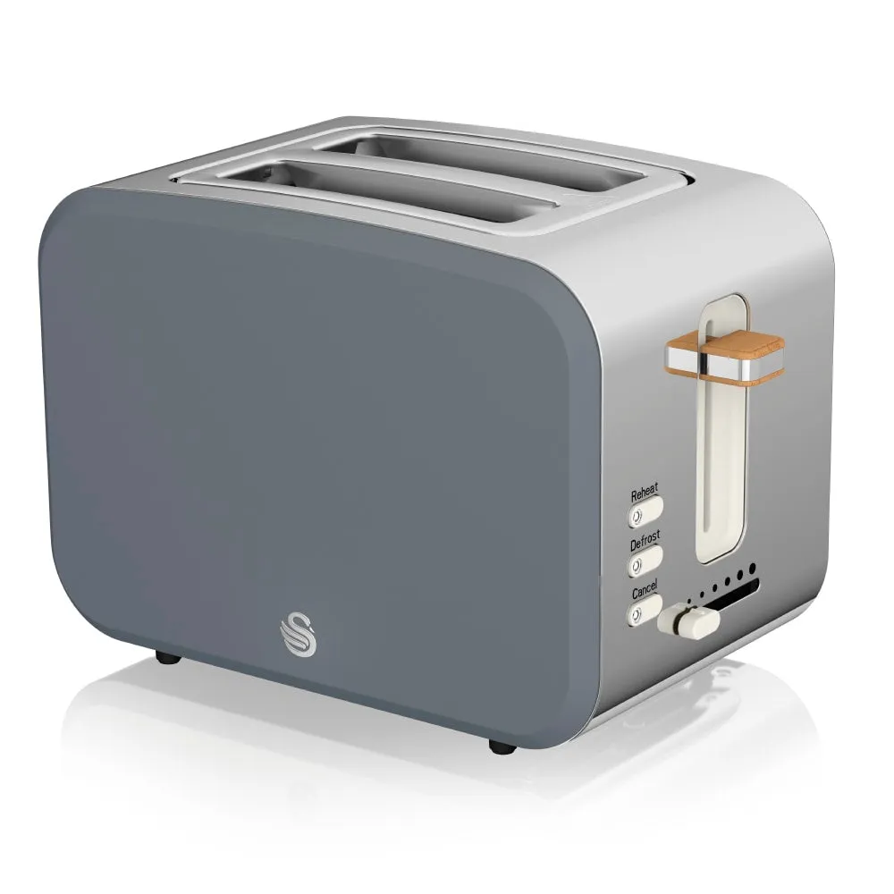 Swan 2 Slice Nordic Style Toaster