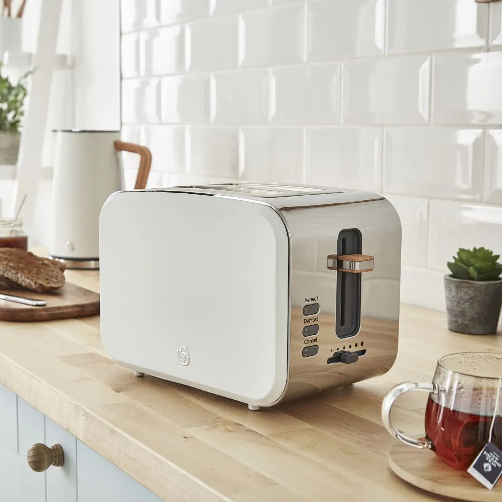 Swan 2 Slice Nordic Style Toaster