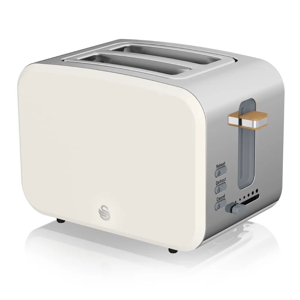 Swan 2 Slice Nordic Style Toaster