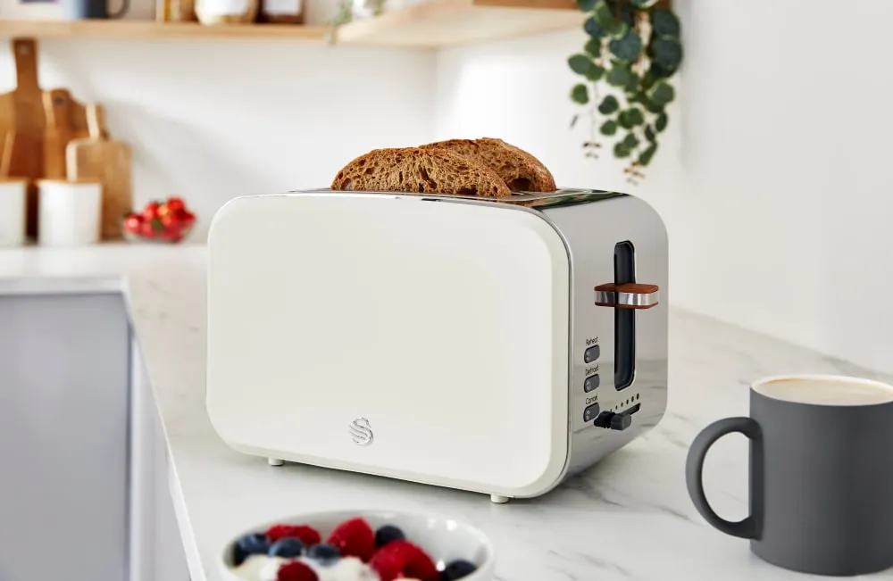 Swan 2 Slice Nordic Style Toaster