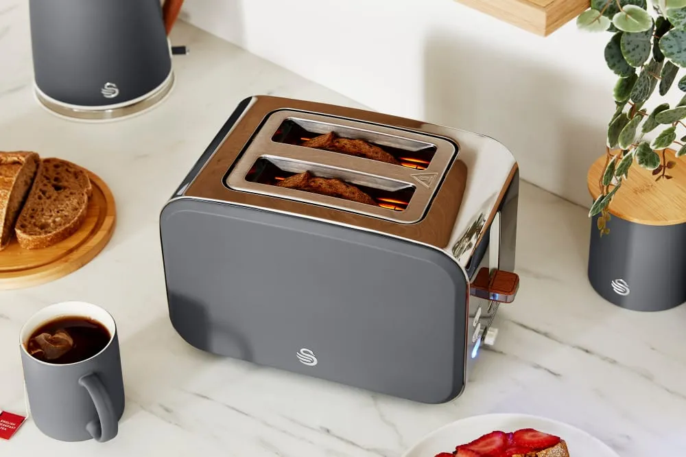 Swan 2 Slice Nordic Style Toaster