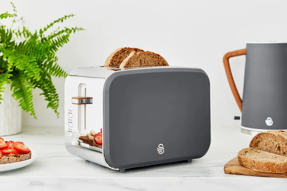 Swan 2 Slice Nordic Style Toaster