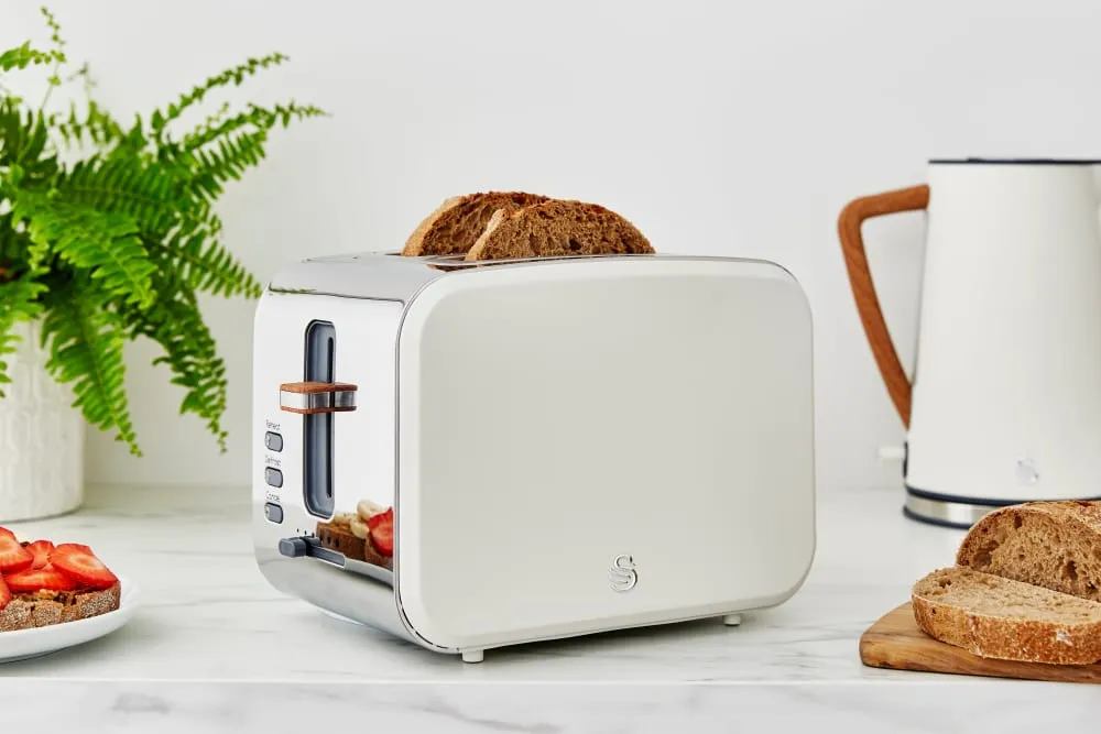 Swan 2 Slice Nordic Style Toaster