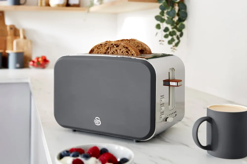 Swan 2 Slice Nordic Style Toaster