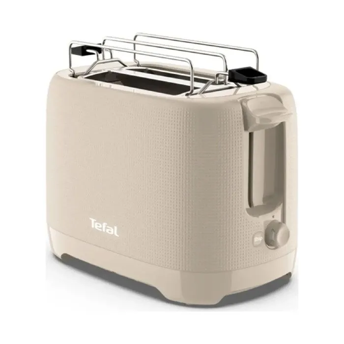 Tefal, Morning Toaster 2Slot, FairGrey Plastic, 850W