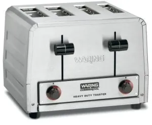 Waring WCT810 Heavy-Duty 120V Toast / Bagel Toaster | Denson CFE