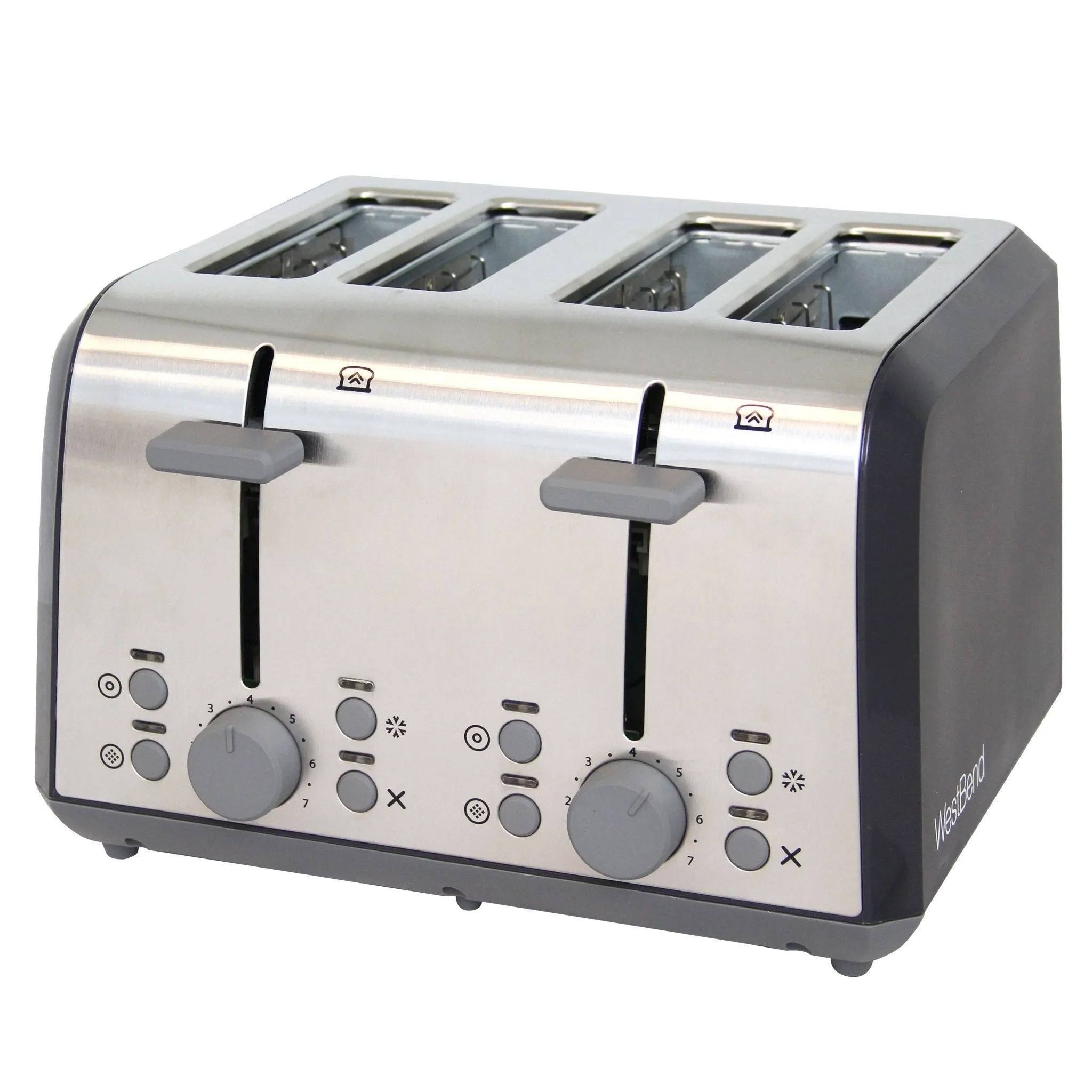 West Bend 4-Slice Toaster with Auto-Shut-Off