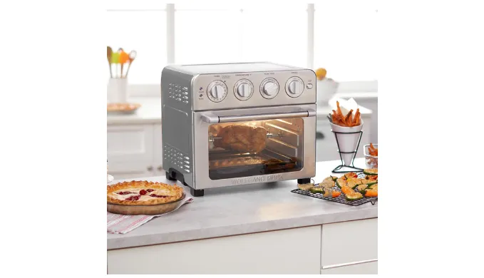 Wolfgang Puck 1700-Watt 23-Liter Air Fryer/Oven with Rotisserie Model 669-175 (Refurbished) - Ships Quick!