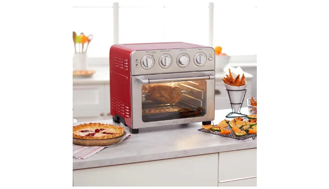 Wolfgang Puck 1700-Watt 23-Liter Air Fryer/Oven with Rotisserie Model 669-175 (Refurbished) - Ships Quick!