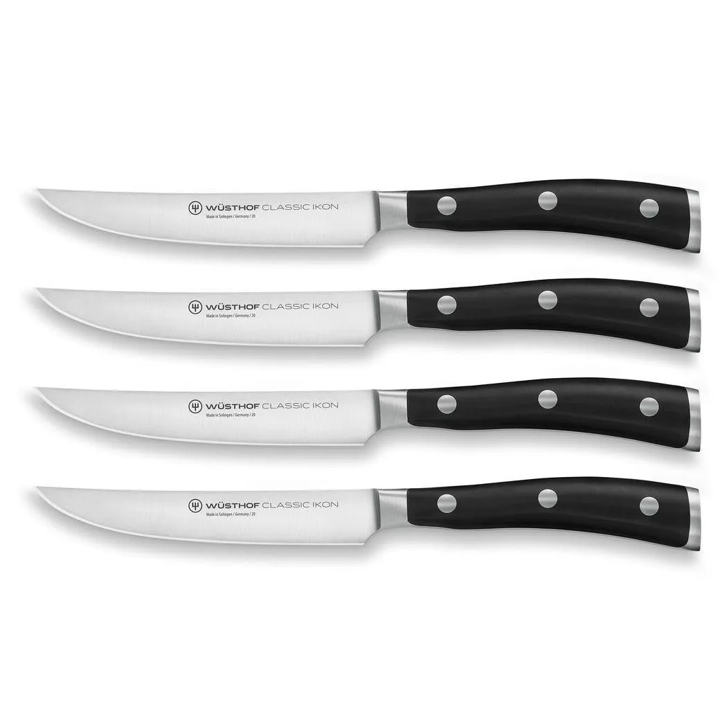 Wusthof Classic Ikon 4-piece Steak Knife Set