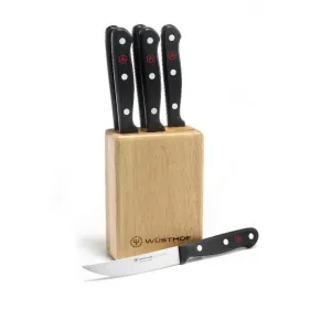 Wusthof Gourmet Seven Piece Steak Block Set