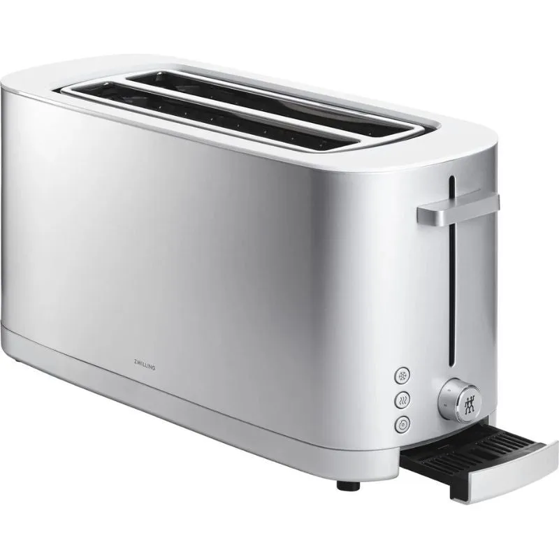 Zwilling Enfinigy Toaster, 2 long slots Silver