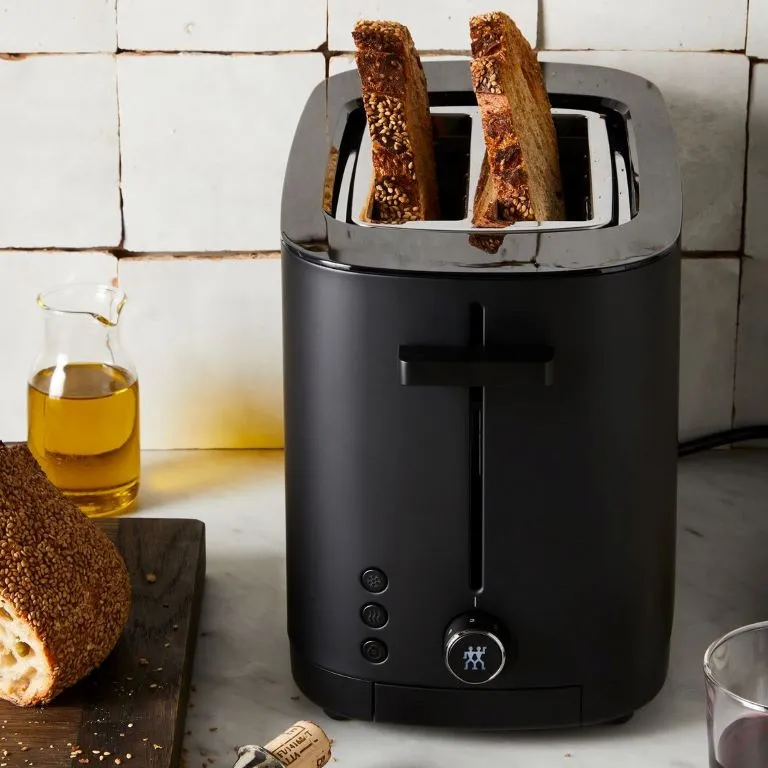 Zwilling Enfinigy Toaster, 2 short slots Black